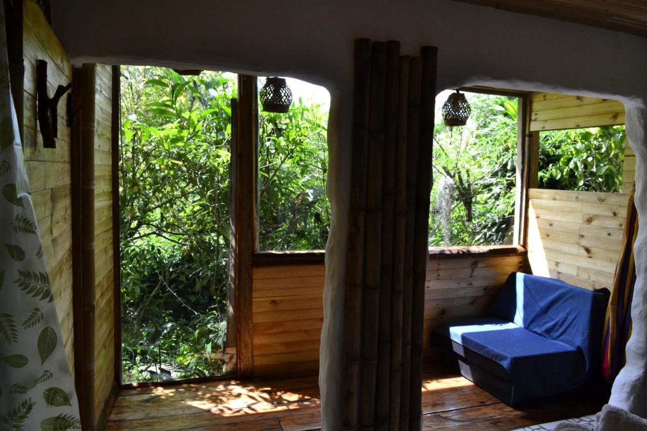 Habitacion Las Bromelias, Pijao, Finca Flora Del Rio Экстерьер фото