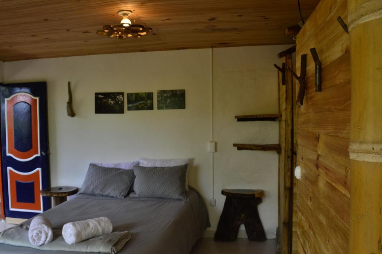 Habitacion Las Bromelias, Pijao, Finca Flora Del Rio Экстерьер фото