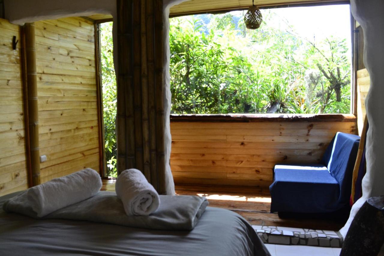 Habitacion Las Bromelias, Pijao, Finca Flora Del Rio Экстерьер фото